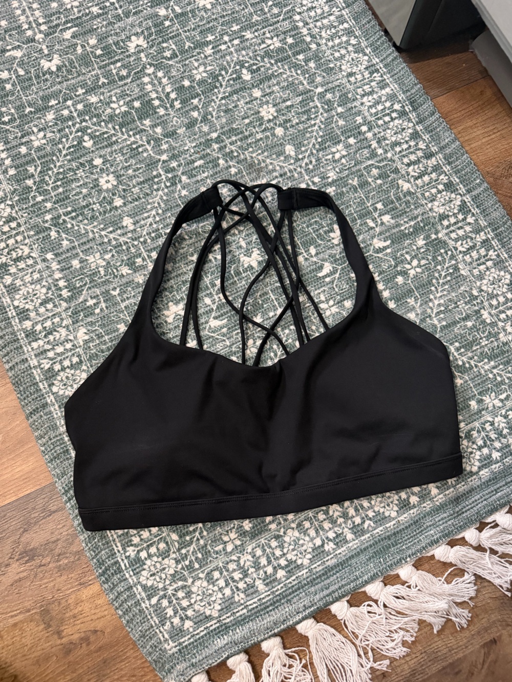 Crz Yoga Sports Bra Large Black